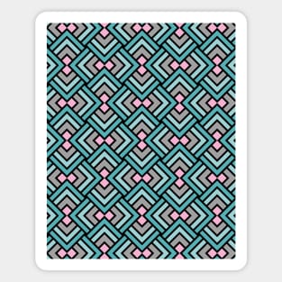 Geometric Pattern Art Magnet